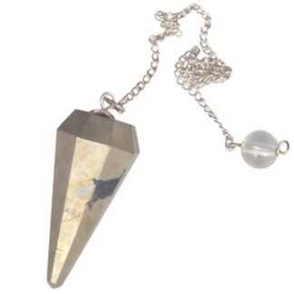 Wholesale Gem Shop Natural Gemstone Crystal Faceted Pendulum