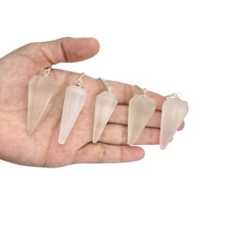 Wholesale Gem Shop Natural Gemstone Crystal Faceted Pendulum - lunas-mystic-emporium.com Wholesale Gem Shop Natural Gemstone Crystal Faceted Pendulum