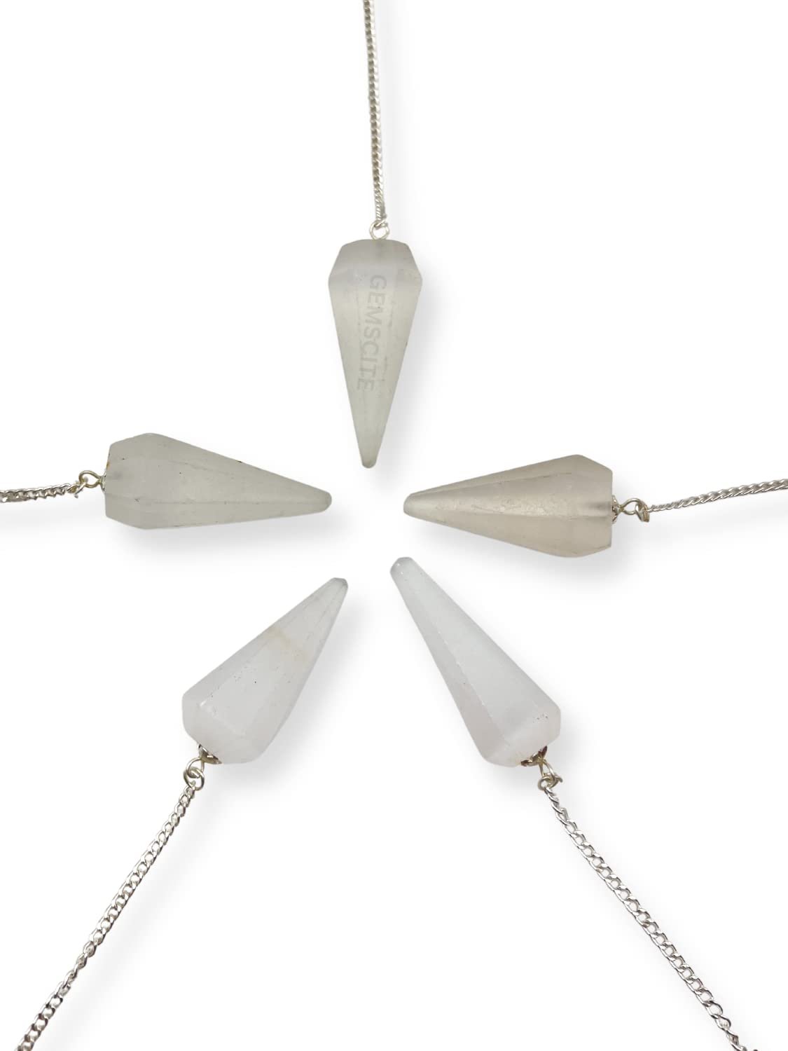 Wholesale Gem Shop Natural Gemstone Crystal Faceted Pendulum - lunas-mystic-emporium.com Wholesale Gem Shop Natural Gemstone Crystal Faceted Pendulum