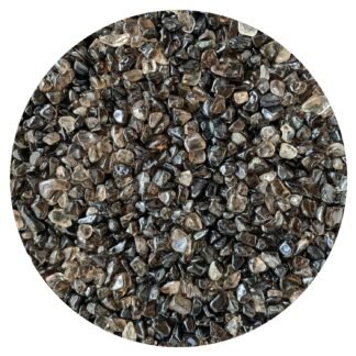 Wholesale Natural Semi Tumbled Smoky Quartz Gemstone Chips, Crushed Mini Crystals, Undrilled Crystal Chips (Smoky Quartz, 0.5 Pound)
