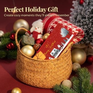 Winter Essential Oil Set | 6 Pack Holiday Fragrance Oils for Diffuser, Candle Making | Christmas Tree, Spice, Gingerbread, Apple Cider, Candy, Cranberry | Aromatherapy Gift Set...