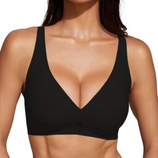 Women Deep V Bra Push Up Wireless Bralettes No Underwire Woman Seamless Bras Bralette Plunge Seamless Brassiere