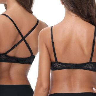 Women-Deep-V-Plunge-Bras Push Up Sexy Cleavage Bra with Underwire Lightly Padded Low Cut Back Convertible Strap - lunas-mystic-emporium.com Women-Deep-V-Plunge-Bras Push Up Sexy Cleavage Bra with Underwire Lightly Padded Low Cut Back Convertible Strap