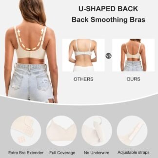 Womens Seamless T-Shirt Bras 3 Pack Wireless Comfy Jelly Bra Full Coverage Bralette No Show Under Clothes - lunas-mystic-emporium.com Womens Seamless T-Shirt Bras 3 Pack Wireless Comfy Jelly Bra, Full Coverage Bralette No Show Under Clothes