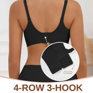 Womens Wireless Bras Push Up Bralette Supportive Everyday Bras Seamless Full Coverage Comfort T-Shirt Bra - lunas-mystic-emporium.com Womens Wireless Bras Push Up Bralette Supportive Everyday Bras Seamless Full Coverage Comfort T-Shirt Bra