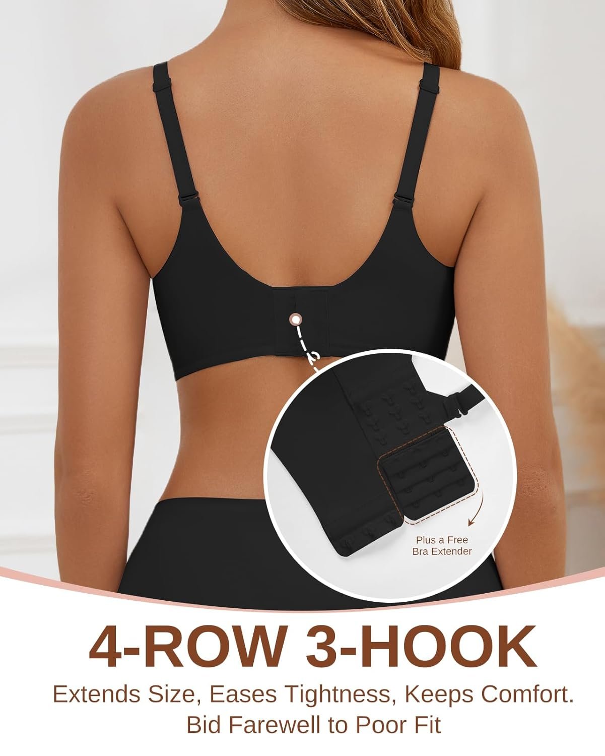 Womens Wireless Bras Push Up Bralette Supportive Everyday Bras Seamless Full Coverage Comfort T-Shirt Bra - lunas-mystic-emporium.com Womens Wireless Bras Push Up Bralette Supportive Everyday Bras Seamless Full Coverage Comfort T-Shirt Bra
