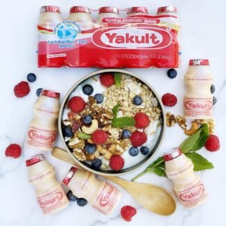 Yakult Probiotic Drink Original, 2.7 fl oz Bottle, Pack of 5