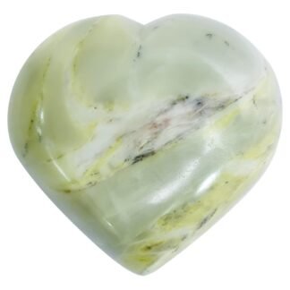 ZAICUS 50mm Golden Pyrite Heart Crystal Love Stones Healing Crystals Natural Reiki Gemstone Hand Carved Palm Thumb Worry Pocket Massage Stones Therapy & Meditation Gifts for...