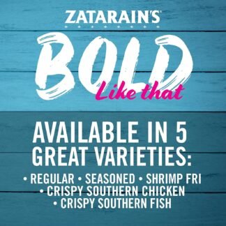 Zatarain's Seasoned Fish Fri Batter Mix, 5 lb - One 5 Pound Box of Fish Fry Seasoning Mix, Best for Breading and Coating Seafood or Vegetables for a Light, Crispy Texture