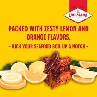Zesty Citrus Boil Booster - Seafood Boil Enhancer - Crab, Shrimp, Crawfish Seasonings, Boil Mix and Spice Enhancer 7 oz. (Pack of 1) By Louisiana Fish Fry