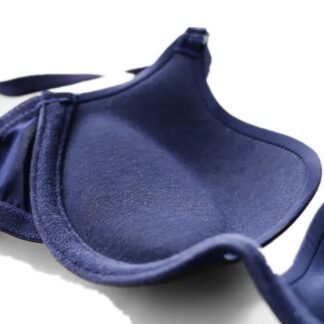 ZUKULIFE Women's Essentials Deep U Multi-Way Push Up Convertible Low Cut Plunge Bra