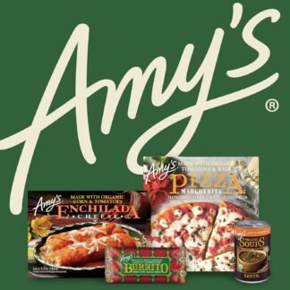 Amy's Frozen Meals, Mushroom Risotto Bowl, Made with Parmesan Cheese, Gluten Free, 9.5 oz