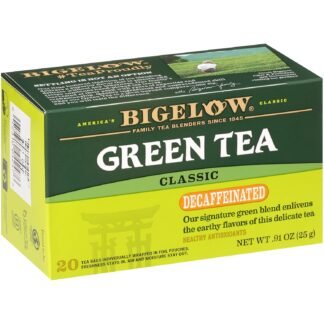 Bigelow Tea Matcha Green Tea with Turmeric, Caffeinated Tea with Turmeric, 18 Count Box (Pack of 6), 108 Total Tea Bags