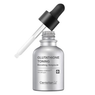 CENTELLIAN 24 Glutathione Toning Boosting Ampoule - Illuminated & Even Skin Tone. Glutathione Complex 200,000 ppm, Niacinamide & Vitamins (1.01 fl oz) by Dongkook Pharmaceutical