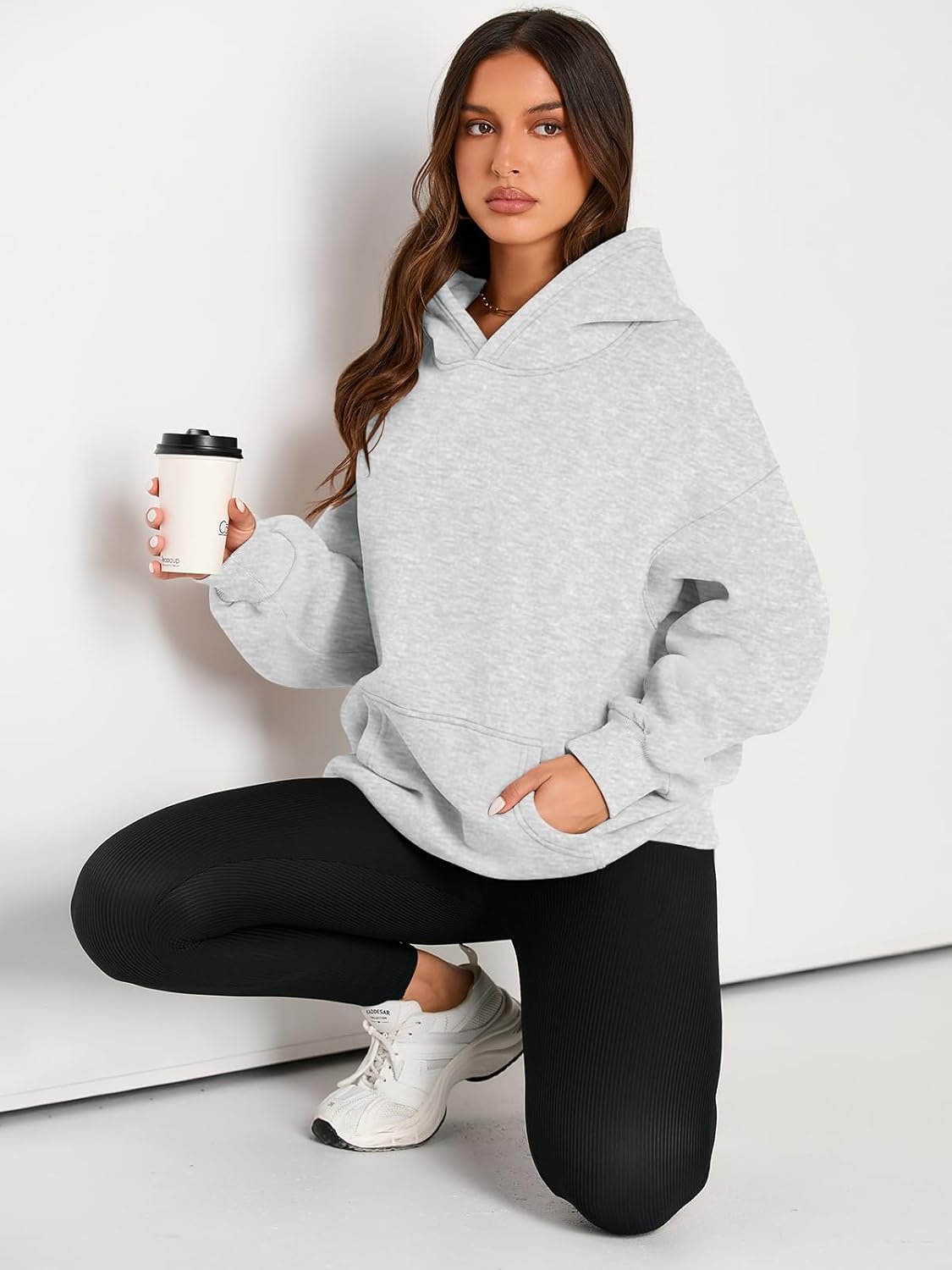 EFAN Womens Oversized Fleece Hoodie Cozy Plush Pullover Sweatshirt with Pocket - lunas-mystic-emporium.com EFAN Women's Oversized Fleece Hoodie, Cozy Plush Pullover Sweatshirt with Pocket