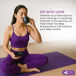 FreshDrinkUS Fresh Move Tea 40 Tea Bags - Herbal Tea Blend with Senna Leaves Cinnamon Orange Peel Ginger More Caffeine-Free Natural Ingredients Smooth Flavor for - lunas-mystic-emporium.com FreshDrinkUS, Fresh Move Tea – 40 Tea Bags - Herbal Tea Blend with Senna Leaves, Cinnamon, Orange Peel, Ginger & More – Caffeine-Free, Natural Ingredients – Smooth Flavor for...