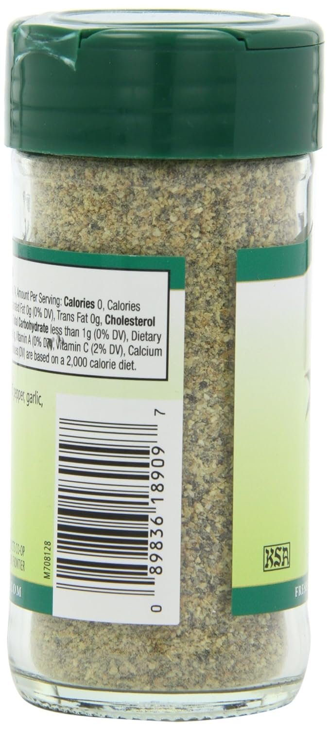 Frontier Seasoning Blends Salt-Free Lemon Pepper 208-Ounce Bottle - lunas-mystic-emporium.com Frontier Seasoning Blends, Salt-Free Lemon Pepper, 2.08-Ounce Bottle