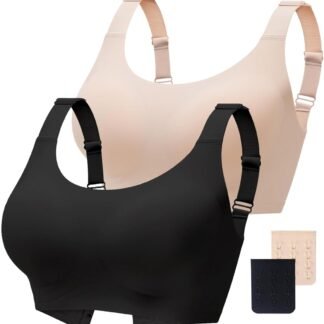 Gailife Womens Wireless Push Up Bras for Women No Underwire Seamless Full Coverage Supportive T Shirt Everyday Bras