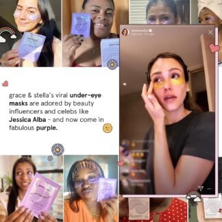 grace stella Retinol Under Eye Patches for Puffy Eyes Dark Circles - Restoring Gel Under Eye Masks with Hyaluronic Acid - Bridesmaid Gifts Birthday Gifts for Women Purple - lunas-mystic-emporium.com grace & stella Retinol Under Eye Patches for Puffy Eyes & Dark Circles - Restoring Gel Under Eye Masks with Hyaluronic Acid - Bridesmaid Gifts, Birthday Gifts for Women (Purple,...