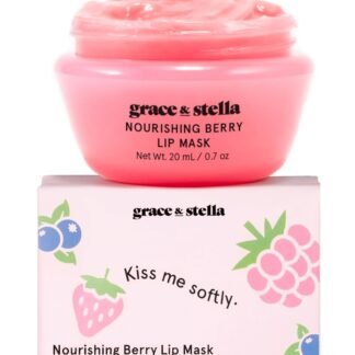 grace & stella Award Winning Lip Butter - Hydrating Lip Balm - Nourishing Lip Mask (1-pack) Travel Essentials, Travel Size Toiletries, Birthday Gifts for Women & Teens -...