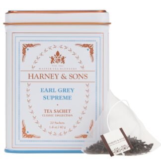 Harney & Sons Earl Grey Supreme, Black Tea, 20 Sachets