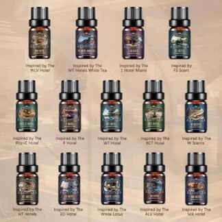 Hotel Diffuser Oils Set - 14Pcs Luxury Fragrance Oil Blend Hotel Scent Essential Oils Set for Diffuser, Soap & Candle Making
