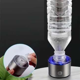 Hydrogen Water Bottle, Rechargeable Ionizer Machine, Ergonomic Portable Bottle, Healthy Hydration Electrolysis Accessory, for Stainless Steel, Water Feature, Ionization Function...