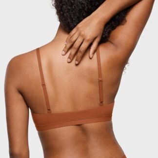 INLYRIC Womens Inbarely Triangle Bralette Plunge Unlined Seamless Bra No Underwire Sexy Comfortable Everyday - lunas-mystic-emporium.com INLYRIC Women's Inbarely Triangle Bralette Plunge Unlined Seamless Bra No Underwire Sexy Comfortable Everyday