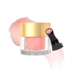 LAURA GELLER NEW YORK Hydrating Lip Mask – Deep Moisture Lip Treatment for Dry, Chapped Lips with Jojoba Oil & Shea Butter – Includes Applicator – Guava