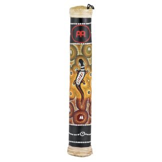Meinl Percussion RS1BK-S 16" Small Bamboo Rain Stick with Sustaining Trickle Effect and Hand Painted Design