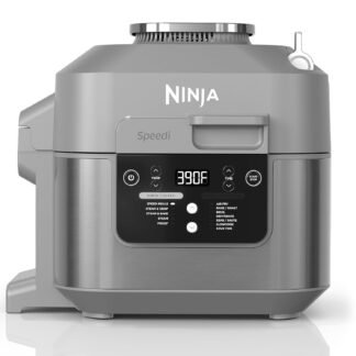 Ninja SF301 Speedi Rapid Cooker & Air Fryer, 6-Quart Capacity, 12-in-1 Functions to Steam, Bake, Roast, Sear, Sauté, Slow Cook, Sous Vide & More, 15-Minute Speedi Meals All In...