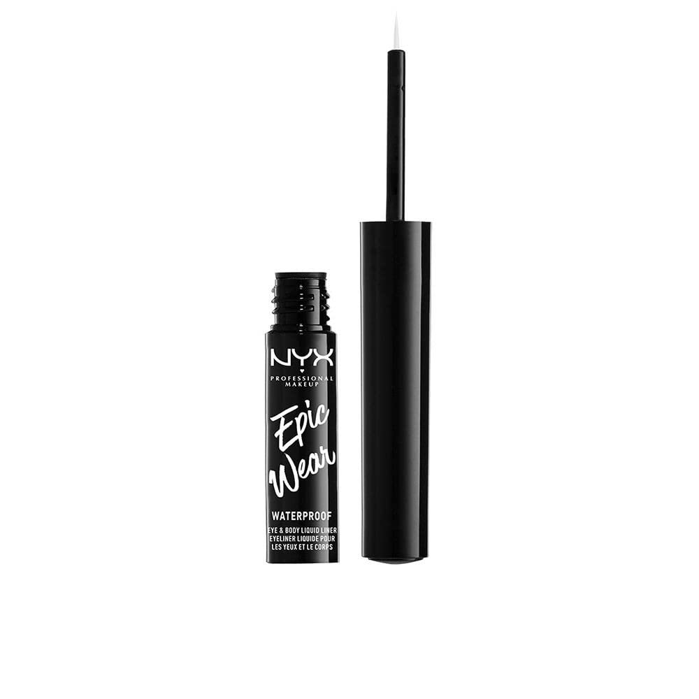 NYX PROFESSIONAL MAKEUP Epic Wear Liquid Liner Long-Lasting Waterproof Eyeliner - Black - lunas-mystic-emporium.com NYX PROFESSIONAL MAKEUP Epic Wear Liquid Liner, Long-Lasting Waterproof Eyeliner - Black