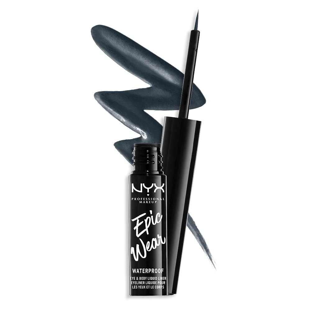 NYX PROFESSIONAL MAKEUP Epic Wear Liquid Liner Long-Lasting Waterproof Eyeliner - Black - lunas-mystic-emporium.com NYX PROFESSIONAL MAKEUP Epic Wear Liquid Liner, Long-Lasting Waterproof Eyeliner - Black