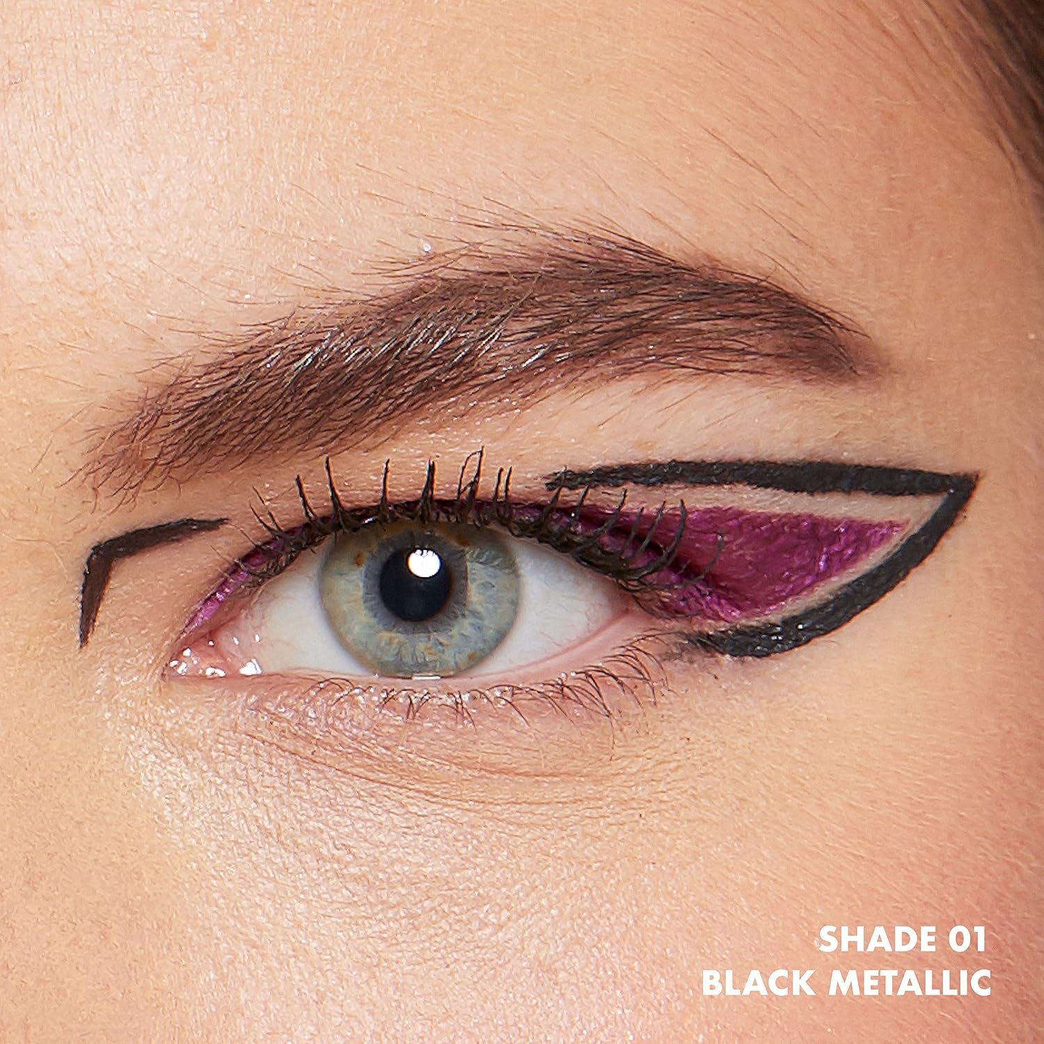 NYX PROFESSIONAL MAKEUP Epic Wear Metallic Liquid Liner Long-Lasting Waterproof Eyeliner - Black Metal - lunas-mystic-emporium.com NYX PROFESSIONAL MAKEUP Epic Wear Metallic Liquid Liner, Long-Lasting Waterproof Eyeliner - Black Metal