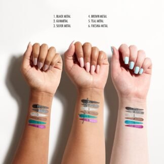 NYX PROFESSIONAL MAKEUP Epic Wear Metallic Liquid Liner Long-Lasting Waterproof Eyeliner - Black Metal - lunas-mystic-emporium.com NYX PROFESSIONAL MAKEUP Epic Wear Metallic Liquid Liner, Long-Lasting Waterproof Eyeliner - Black Metal