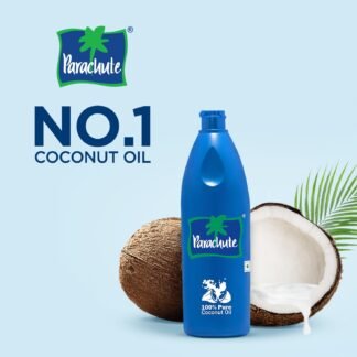 Parachute 100% Pure and Natural Unrefined Coconut Oil | No Chemicals & Added Preservatives | 31 fl.oz