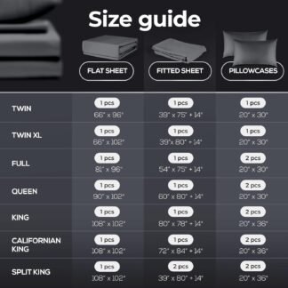 Silvery Silver Infused Bed Sheets Set - Ultra-Soft Temperature-Regulating Fabric with Self-Cleaning Technology™ That Stays Fresh 3X Longer for Hygienic Sleep