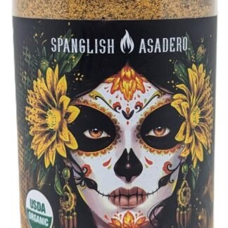 Spanglish Asadero Elote Seasoning – Organic Mexican Street Corn Blend with Chipotle, Lime & Parmesan