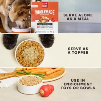 The Honest Kitchen Human Grade Wholemade™ Dehydrated Whole Grain Dog Food - Complete Balanced Meal or Topper - Chicken 4 lb Box - lunas-mystic-emporium.com The Honest Kitchen Human Grade Wholemade™ Dehydrated Whole Grain Dog Food - Complete & Balanced Meal or Topper - Chicken 4 lb Box