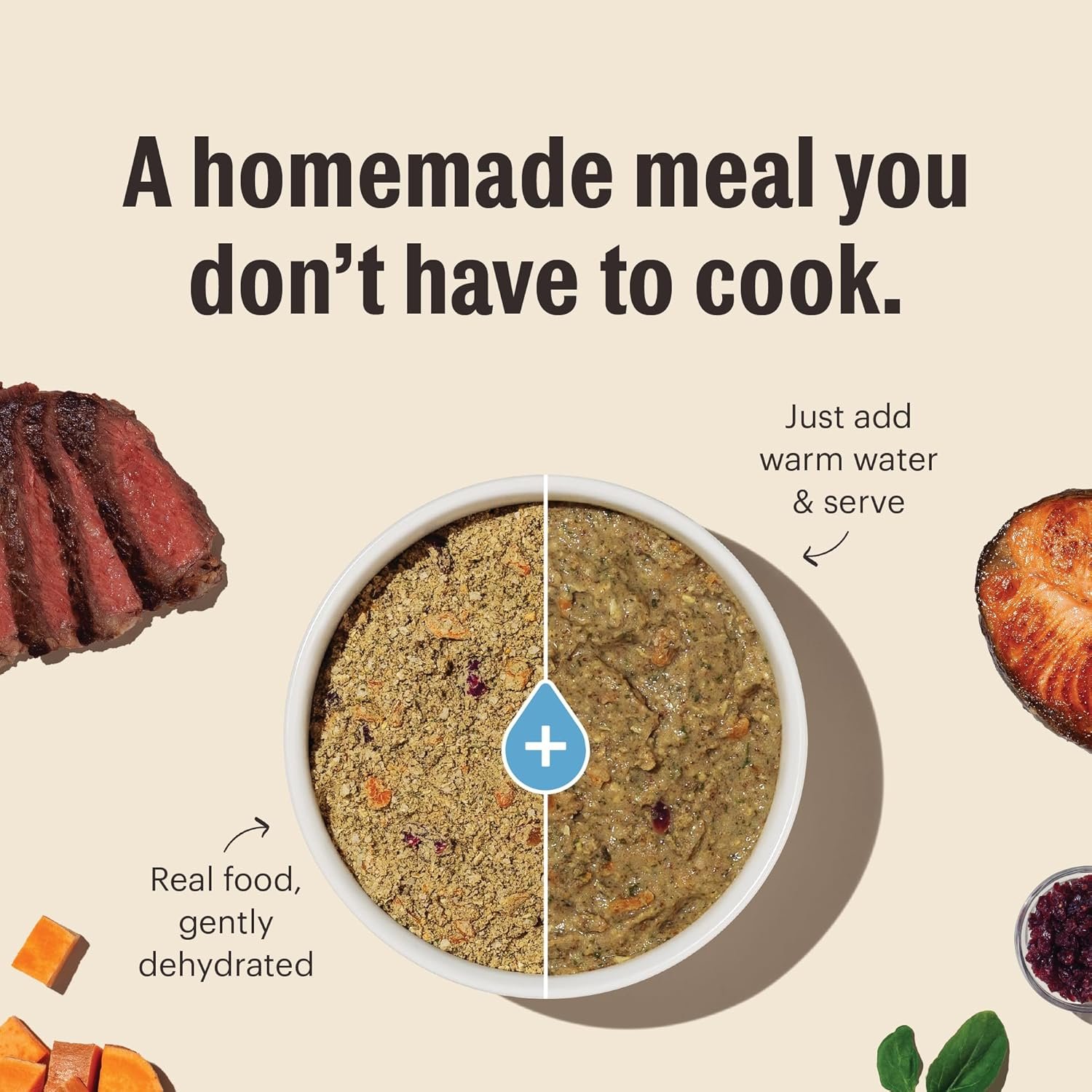 The Honest Kitchen Human Grade Wholemade™ Dehydrated Whole Grain Dog Food - Complete Balanced Meal or Topper - Chicken 4 lb Box - lunas-mystic-emporium.com The Honest Kitchen Human Grade Wholemade™ Dehydrated Whole Grain Dog Food - Complete & Balanced Meal or Topper - Chicken 4 lb Box