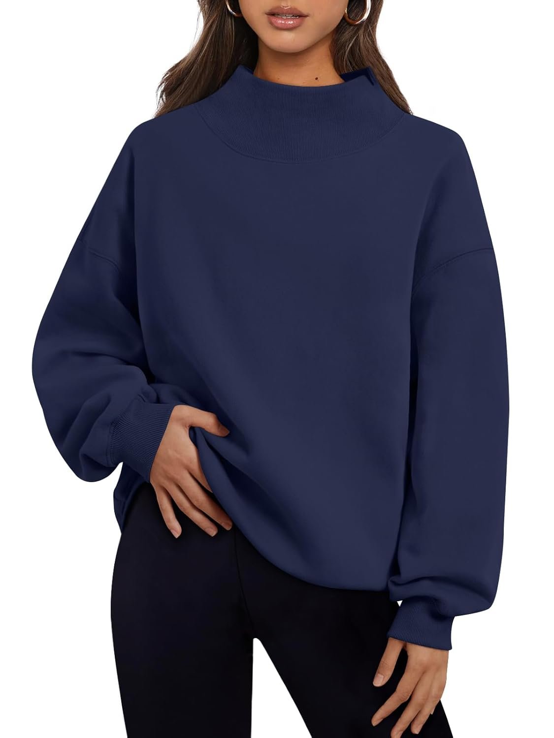 Trendy Queen Womens Oversized Sweatshirts Turtleneck Pullover Long Sleeve Hoodies Tops Fall Fashion Outfits 2026 Clothes - lunas-mystic-emporium.com Trendy Queen Womens Oversized Sweatshirts Turtleneck Pullover Long Sleeve Hoodies Tops Fall Fashion Outfits 2026 Clothes