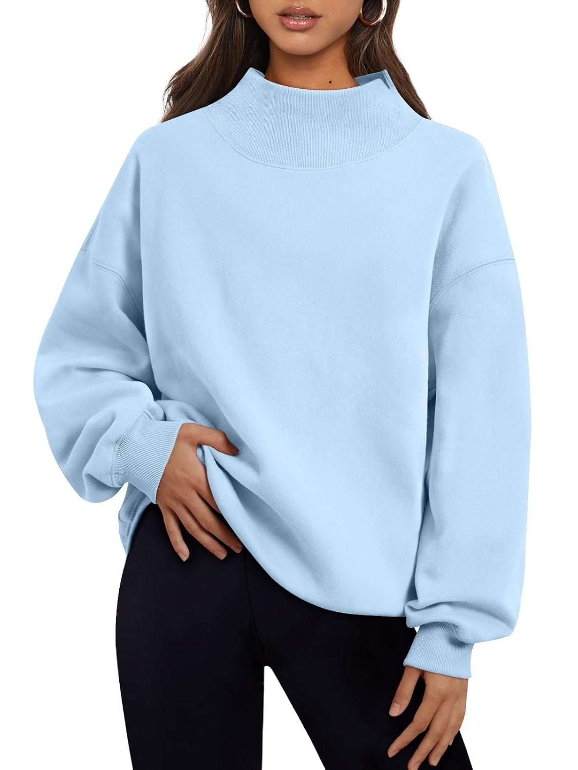 Trendy Queen Womens Oversized Sweatshirts Turtleneck Pullover Long Sleeve Hoodies Tops Fall Fashion Outfits 2026 Clothes - lunas-mystic-emporium.com Trendy Queen Womens Oversized Sweatshirts Turtleneck Pullover Long Sleeve Hoodies Tops Fall Fashion Outfits 2026 Clothes