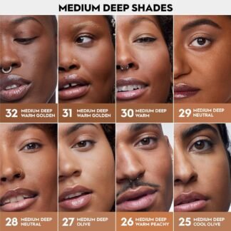 Urban Decay Face Bond Waterproof Foundation, Medium Coverage, Natural Matte Finish, 3% Niacinamide Serum, Self-Setting + Transfer-Resistant, Sweat-Proof, Blurs Skin - 1 fl oz