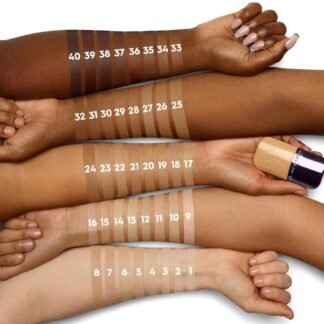 Urban Decay Face Bond Waterproof Foundation, Medium Coverage, Natural Matte Finish, 3% Niacinamide Serum, Self-Setting + Transfer-Resistant, Sweat-Proof, Blurs Skin - 1 fl oz