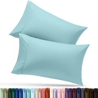 Utopia Bedding Pillow Cases King Size 2-Pack Soft Brushed Microfiber Envelope Closure Perfect for Hospitals Hotels Guest Rooms Oeko-TEX Certified 20x40 Inches Blue - lunas-mystic-emporium.com Utopia Bedding Pillow Cases King Size 2-Pack – Soft Brushed Microfiber – Envelope Closure – Perfect for Hospitals, Hotels, Guest Rooms – Oeko-TEX Certified, 20x40 Inches (Blue...