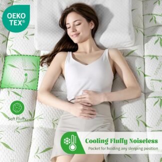 3 Inch Mattress Topper - Viscose Made from BambuCooling Soft Pillow Top Mattress Pad Cover for Back PainMattress Protector with 8-21 Inch Deep PocketQueen60x80 - lunas-mystic-emporium.com 3 Inch Mattress Topper - Viscose Made from Bambu,Cooling Soft Pillow Top Mattress Pad Cover for Back Pain,Mattress Protector with 8-21 Inch Deep Pocket(Queen,60"x80")