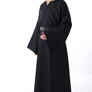 BLESSUME Medieval Wicca Pagan Ritual Robe with Belt