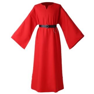 BLESSUME Medieval Wicca Pagan Ritual Robe with Belt